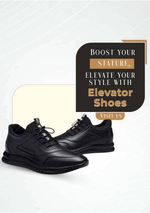 Elevator Shoes - Boost Your Stature Poster For Snapchat