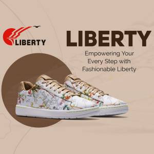 Liberty Footwear - Empowering Your Style Poster For WhatsApp