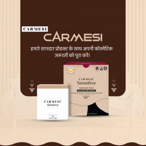 Carmesi Sanitary Pads - Product Showcase Banner For Pinterest