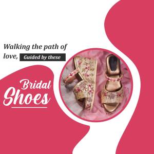 Bridal Shoes - Walking The Path Of Love Branding Post For Instagram