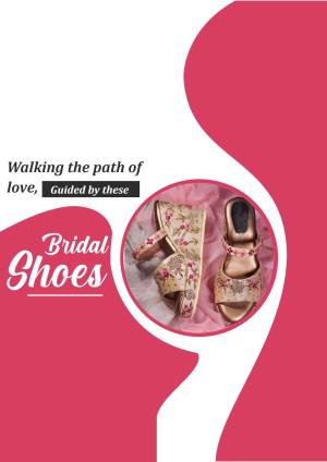 Bridal Shoes - Walking The Path Of Love Creative Design For Google Business Profile