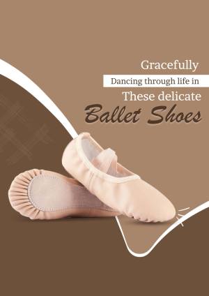Ballet Shoes - Dancing Through Life Design For Google Business Profile