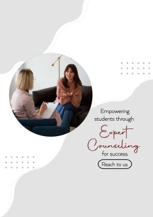 Counselor and student in a therapy session