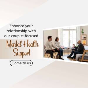 Couple in therapy session with a counselor