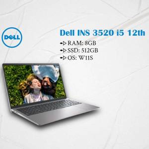 Dell Inspiron 3520 i5 12th Gen laptop with 8GB RAM and 512GB SSD