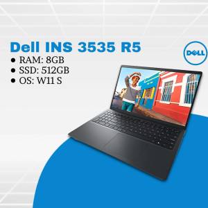 Dell Inspiron 3535 R5 laptop with 8GB RAM and 512GB SSD
