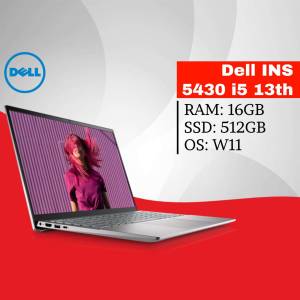 Dell Inspiron 5430 i5 laptop with 16GB RAM and 512GB SSD