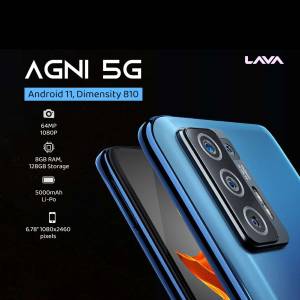Lava Agni 5G smartphone with key specifications