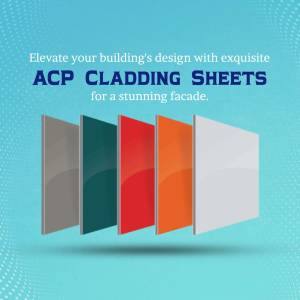 ACP Cladding Sheets in various colors