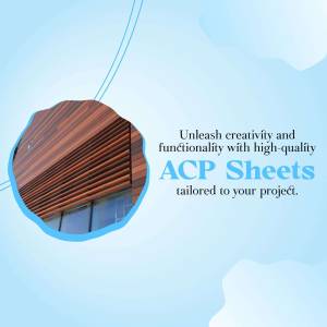 ACP Sheets for building facades and design
