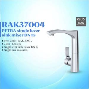 Chrome single lever sink mixer RAK37004