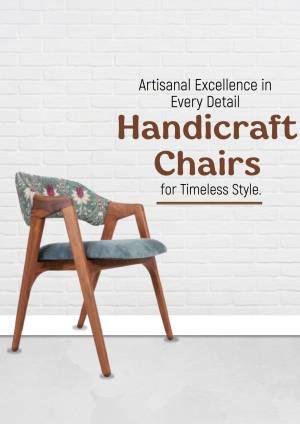Handicraft Chairs - Artisanal Excellence Post For Google Business Profile