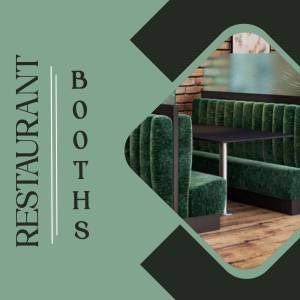 Restaurant Booth Seating Graphic For Threads