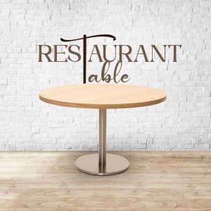 Restaurant Table Setup Banner For Pinterest