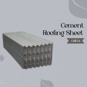 Cement Roofing Sheet Advertisement Artwork For Instagram