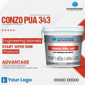Conzo PUA 343 - High Performance Epoxy Mortar Image For WhatsApp