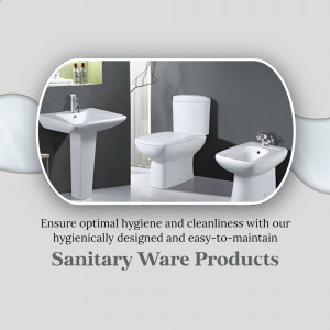 White toilet, sink, and bidet set in a modern bathroom