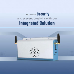 Integrated Security Solution Business Poster For Instagram