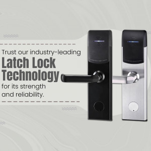 Industry-Leading Latch Lock Technology Artwork For Telegram