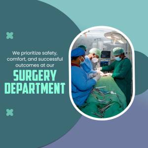 Surgical team in operating room