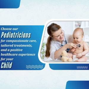 Doctor examining a baby with a stethoscope