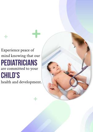 Doctor examining a baby with a stethoscope