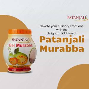Patanjali Bel Murabba Template For Telegram