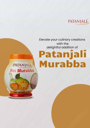 Patanjali Bel Murabba - A Sweet Delight Graphic For LinkedIn