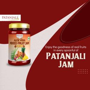 Patanjali Aloe Vera Mixed Fruit Jam Image For Instagram