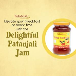 Patanjali Mixed Fruit Jam - Elevate Your Breakfast Image For WhatsApp