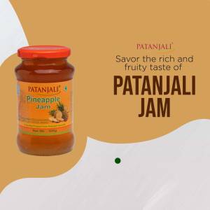 Patanjali Pineapple Jam Advertisement For Google Business Profile