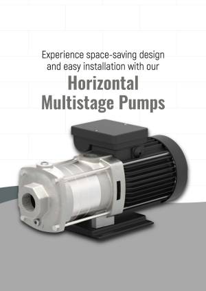 Horizontal Multistage Pump Social Media Post For Pinterest