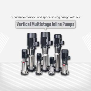 Vertical Multistage Inline Pumps Post For WhatsApp
