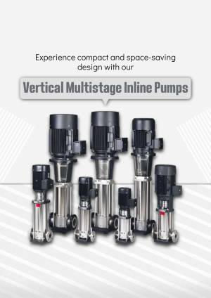 Vertical Multistage Inline Pumps Marketing Image For X