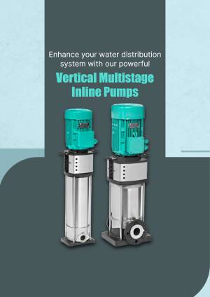 Vertical Multistage Inline Pumps Marketing Image For Telegram