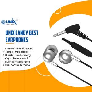 Unix Candy Best Earphones Creative Design For X