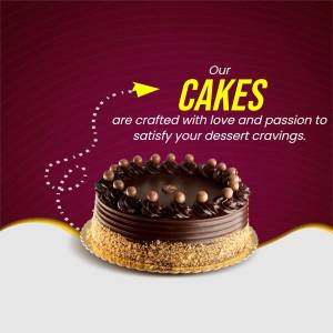 A beautifully decorated chocolate cake with a rich, dark chocolate frosting and hazelnut toppings.