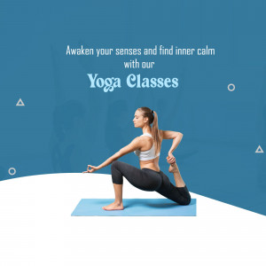 Woman practicing yoga pose on a mat