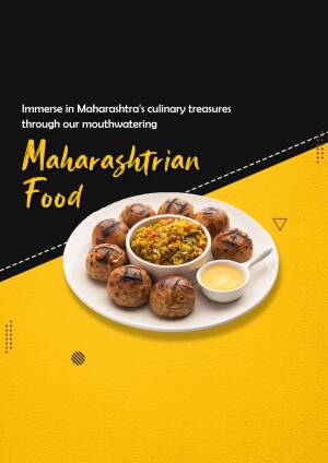Maharashtrian Cuisine Delight Image For Instagram