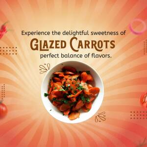 Glazed Carrots - A Sweet Treat Social Media Post For Google Business Profile