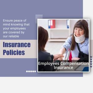 Employee Compensation Insurance Banner For Facebook