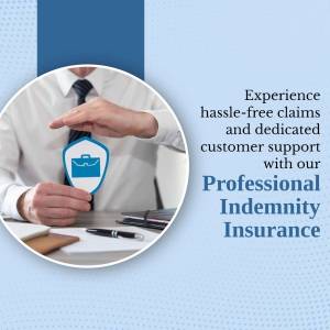 Professional Indemnity Insurance - Secure Your Future Flyer For Facebook