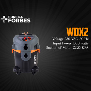 Eureka Forbes WDX2 Wet and Dry Vacuum Cleaner