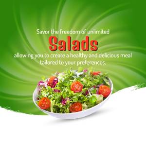 Unlimited Salad Offer Image For Pinterest