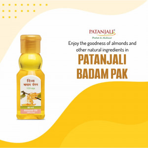 Patanjali Badam Pak Almond Oil Advertisement For X