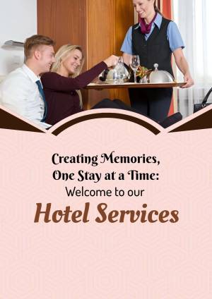 Hotel staff serving guests in a luxurious dining setting