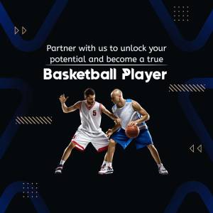 Unlock Your Basketball Potential Promotional Banner For Facebook