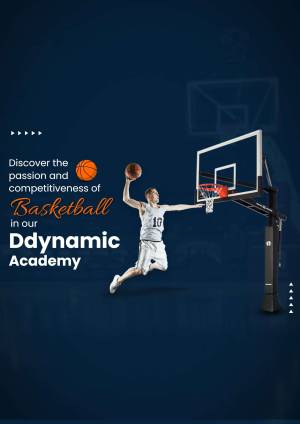 Dynamic Basketball Academy Image For WhatsApp