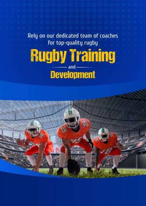 Rugby Training And Development Promotional Banner For Google Business Profile
