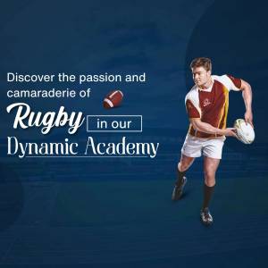 Rugby Academy - Discover The Passion Marketing Image For Twitter